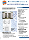 Damen - Herren WC Container